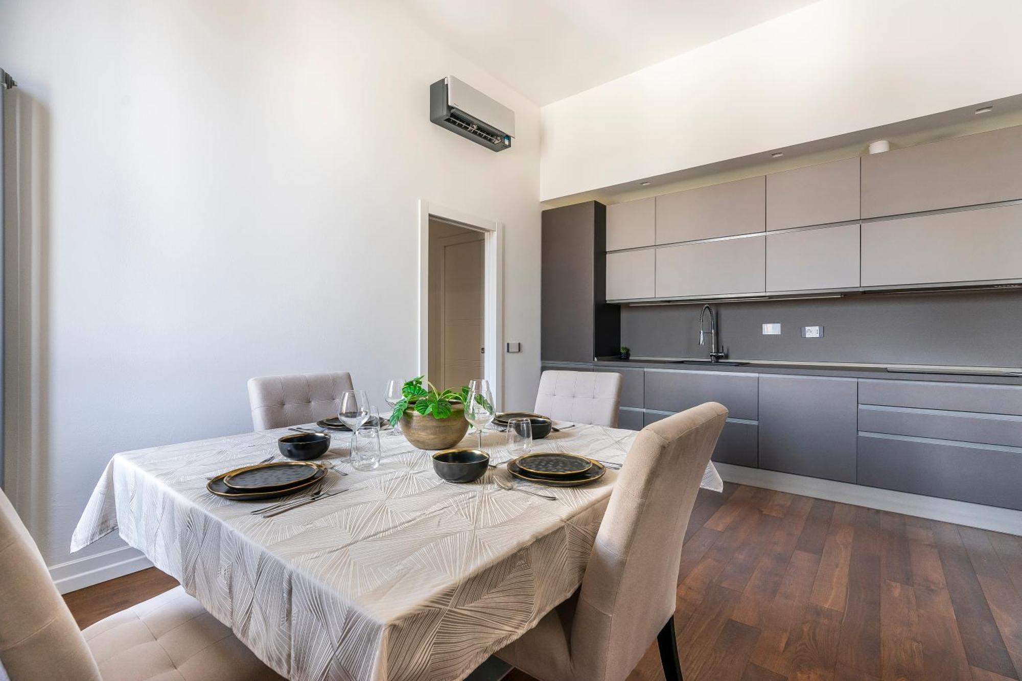 Apartamento San Marco Black Luxury Con Terrazzo E Parcheggio Su Richiesta